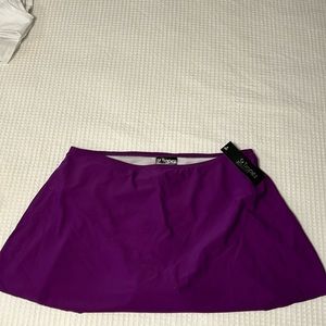 Purple swim skirt size 14 , New
